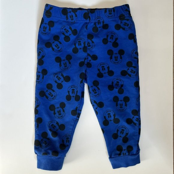 Disney Kids 2 piece set 18 months - Mickey Mouse t-shirt & pants set for Toddler - Picture 3 of 4